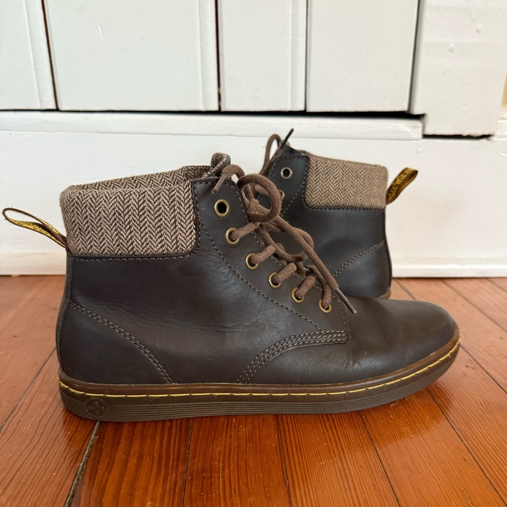 Dr. Martens Brown Lace Up Boots